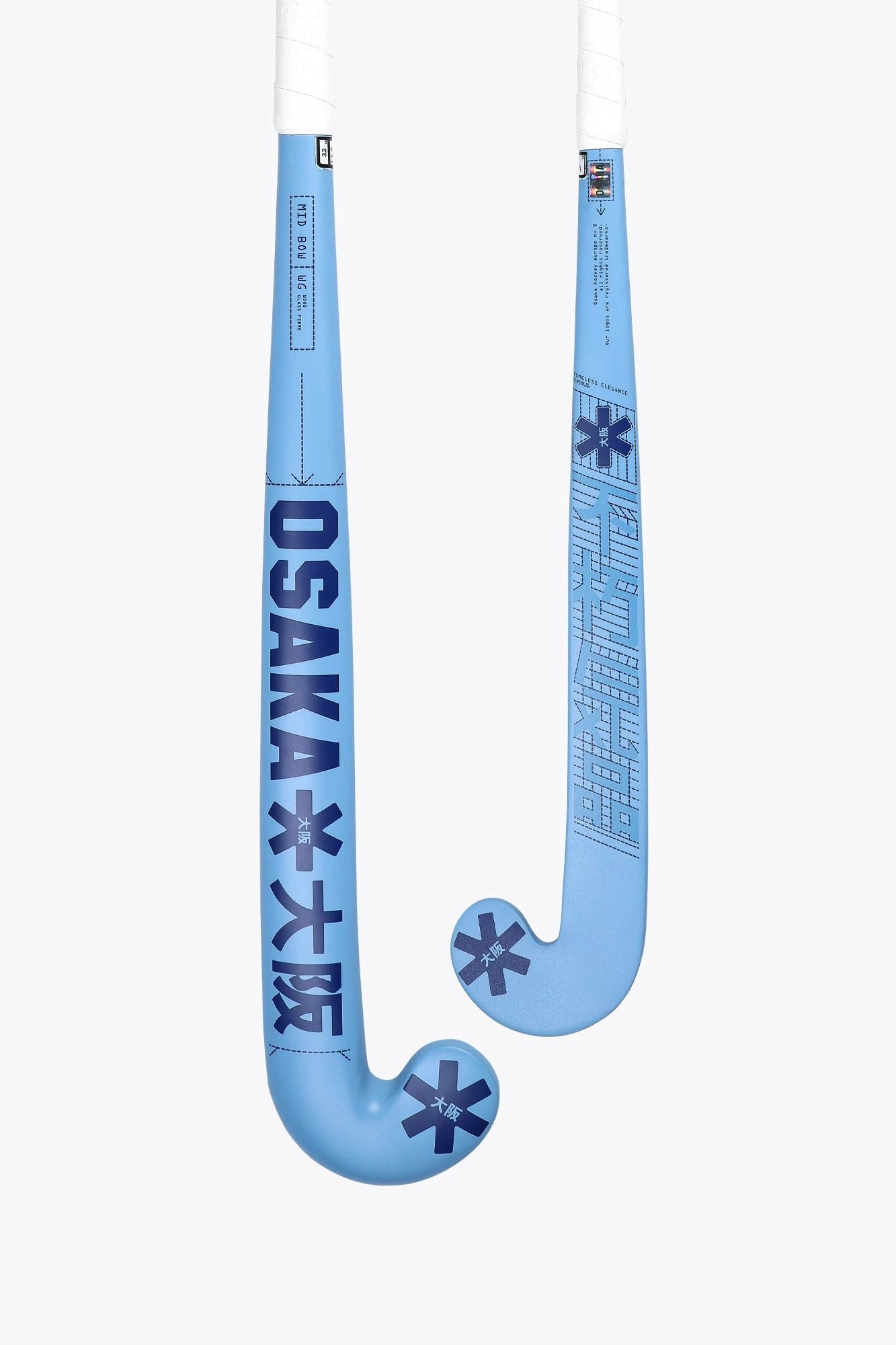 osaka-mazza-hockey-prato-mid-bow-wg-silver-lake-blue image 1