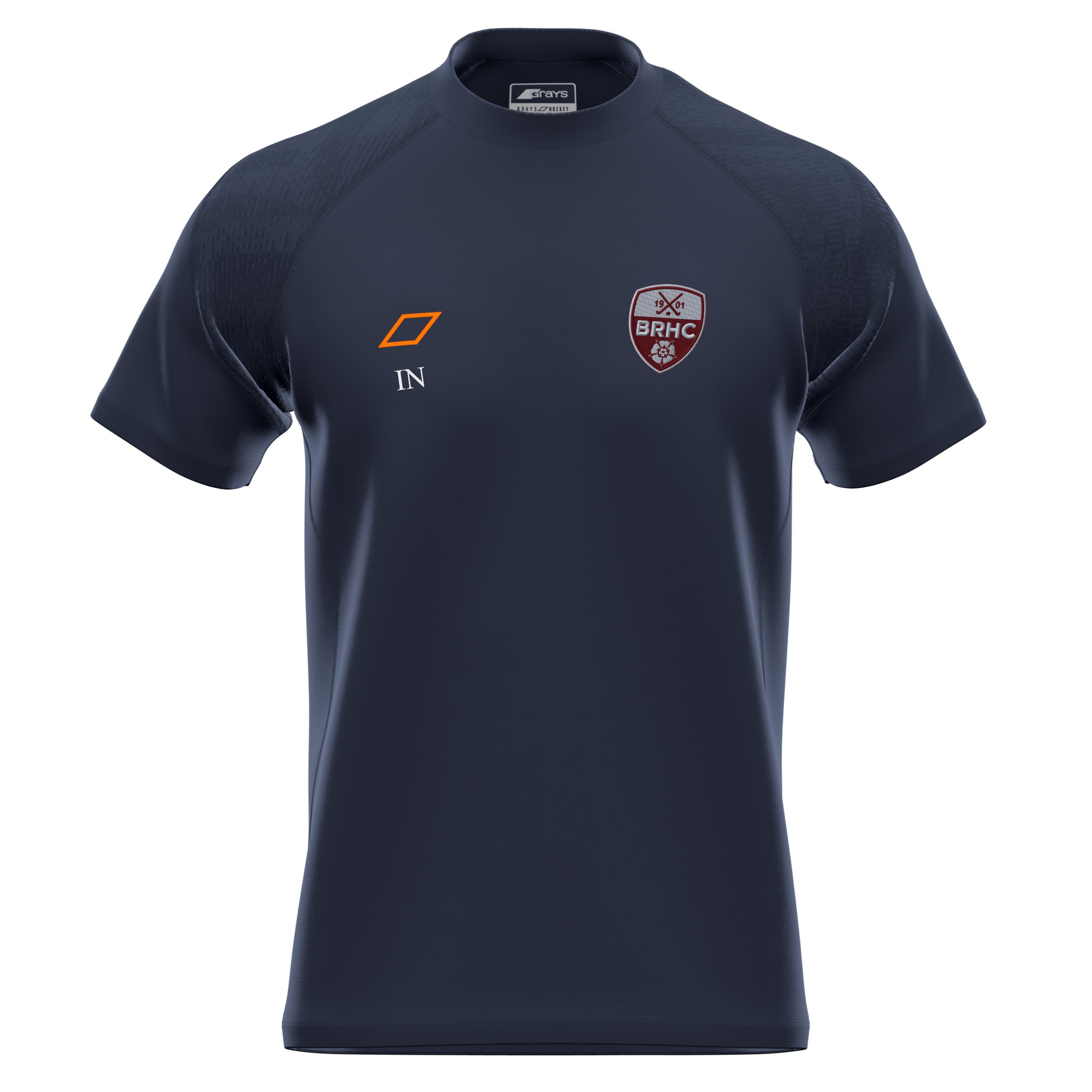 grays-ben-rhydding-hc-junior-maglia-gts-manica-corta-dark-navy image 1