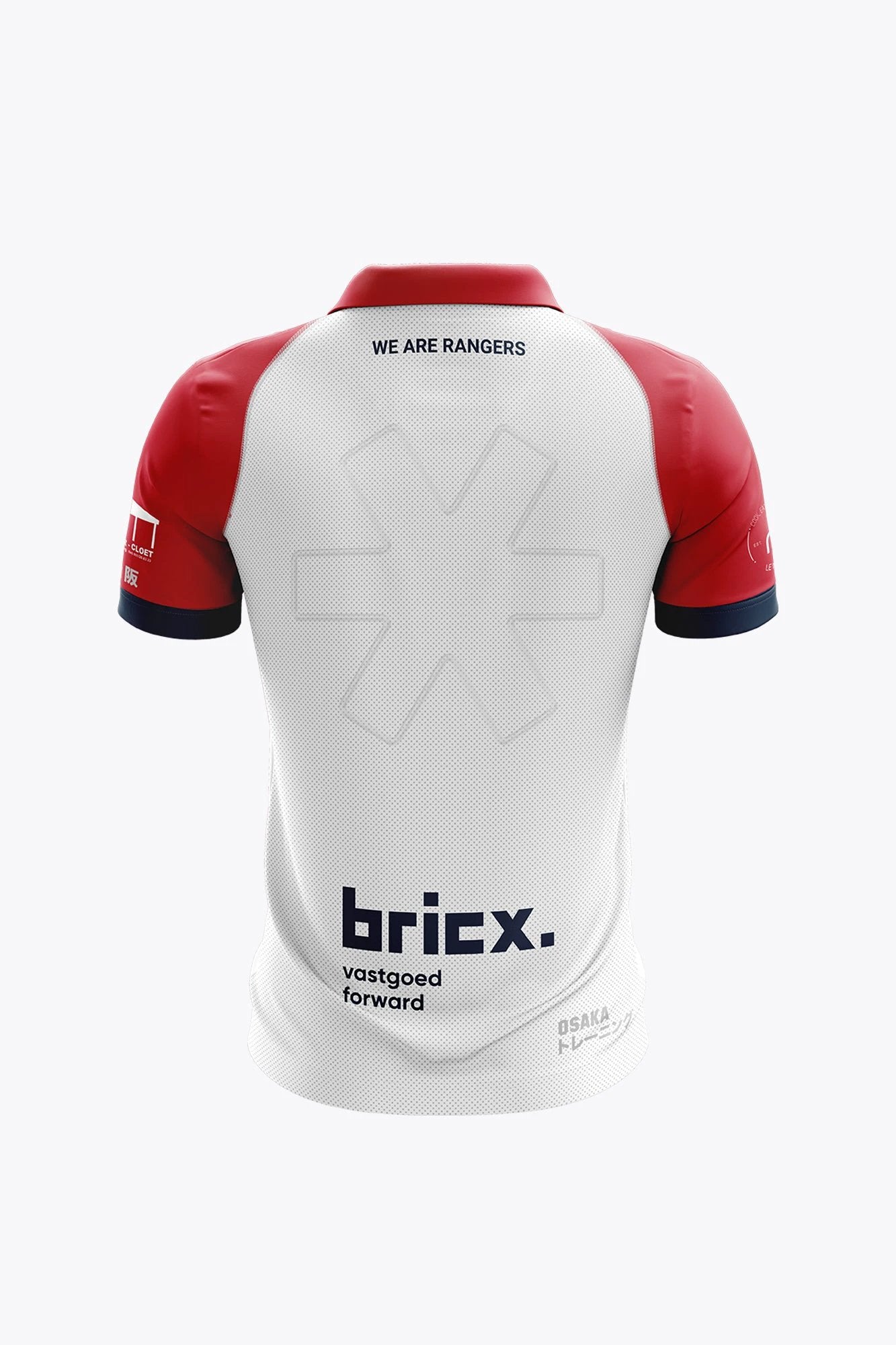 osaka-roeselare-rangers-polo-jersey-uomo-red-white image 2
