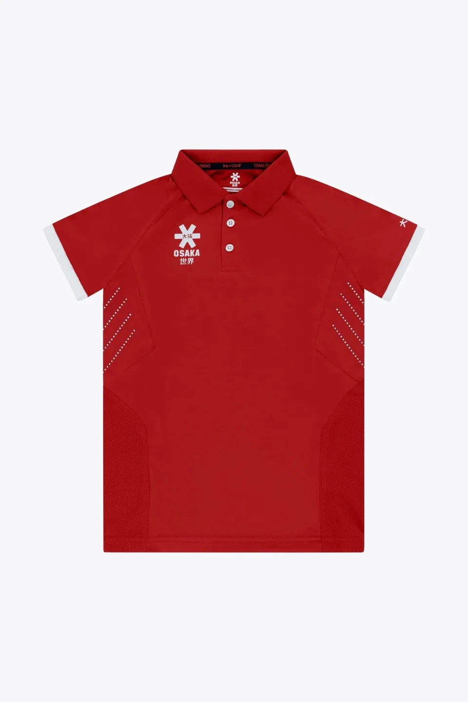 osaka-kids-polo-jersey-red image 1