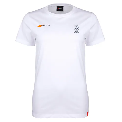 grays-plymouth-hc-tangent-tee-donna-bianca-cotone-bio image 1