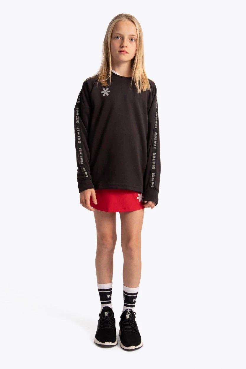 osaka-kids-training-sweater-felpa-bambino-black image 5
