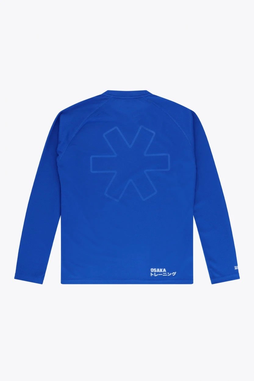 osaka-training-tee-uomo-maniche-lunghe-royal-blue image 3