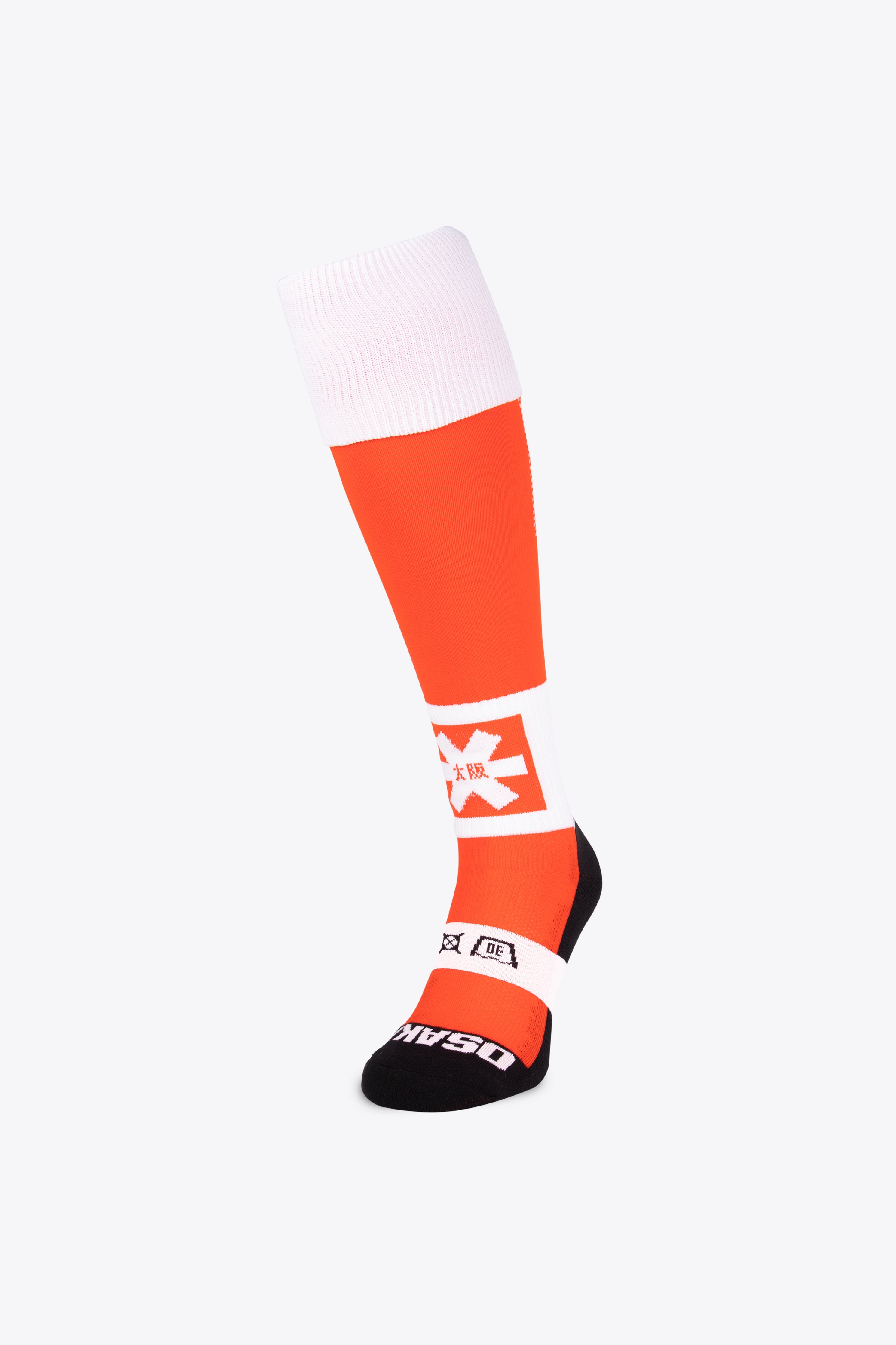 osaka-field-hockey-socks-calze-hockey-prato-flare-orange-melange image 1