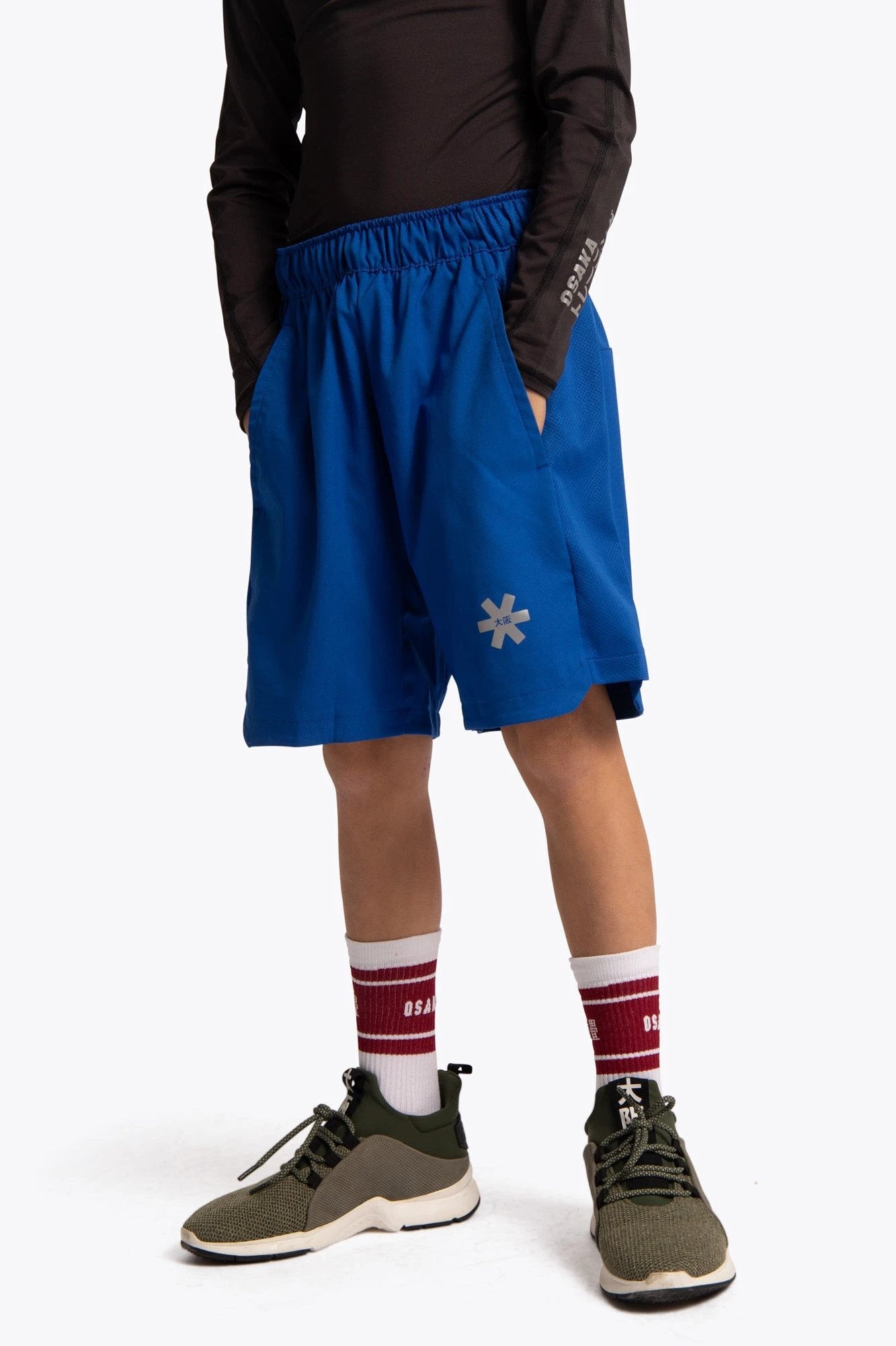 osaka-kids-training-short-royal-blue image 3