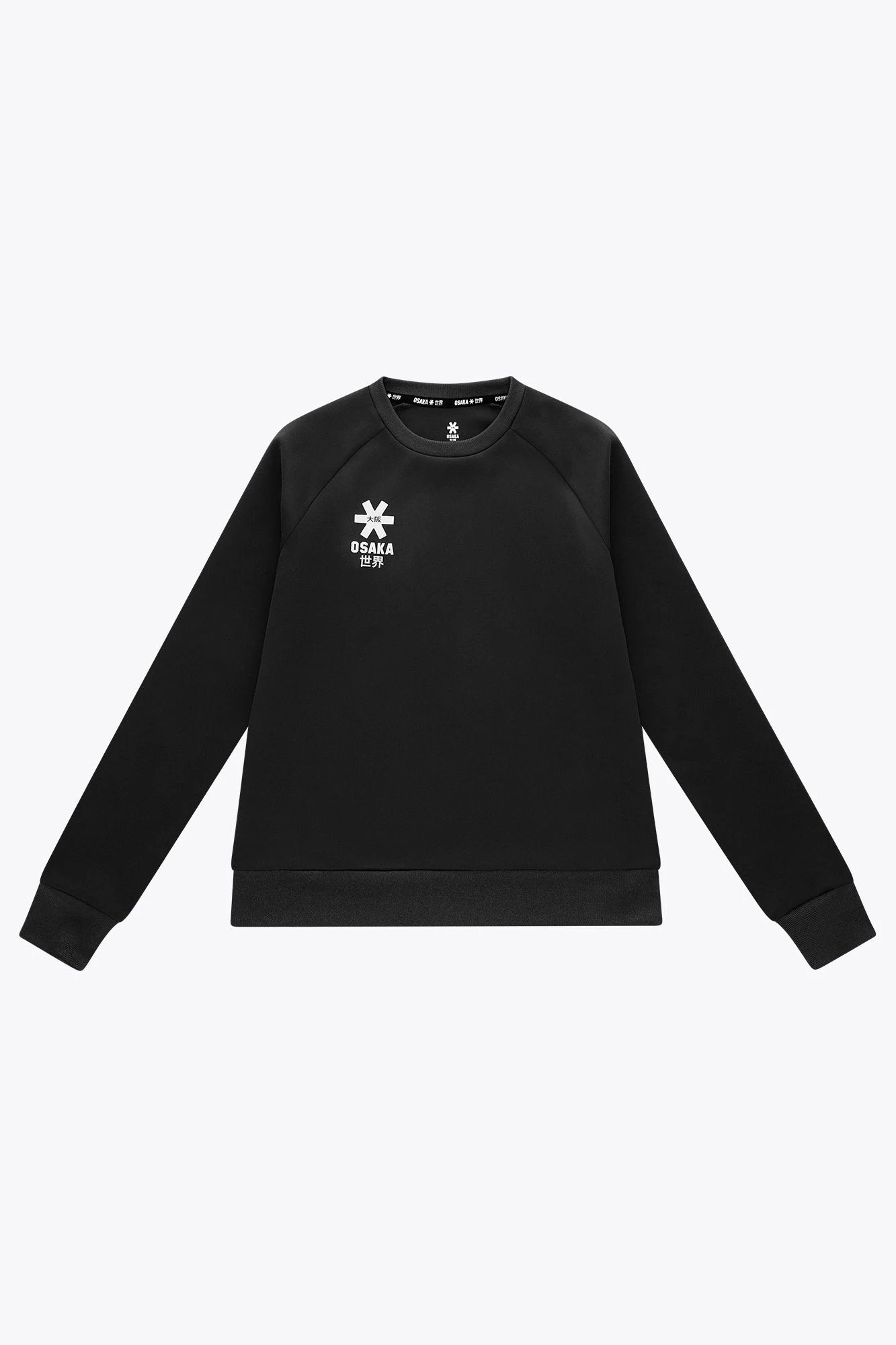 osaka-women-training-sweater-pro-felpa-tecnica-donna-nera image 1