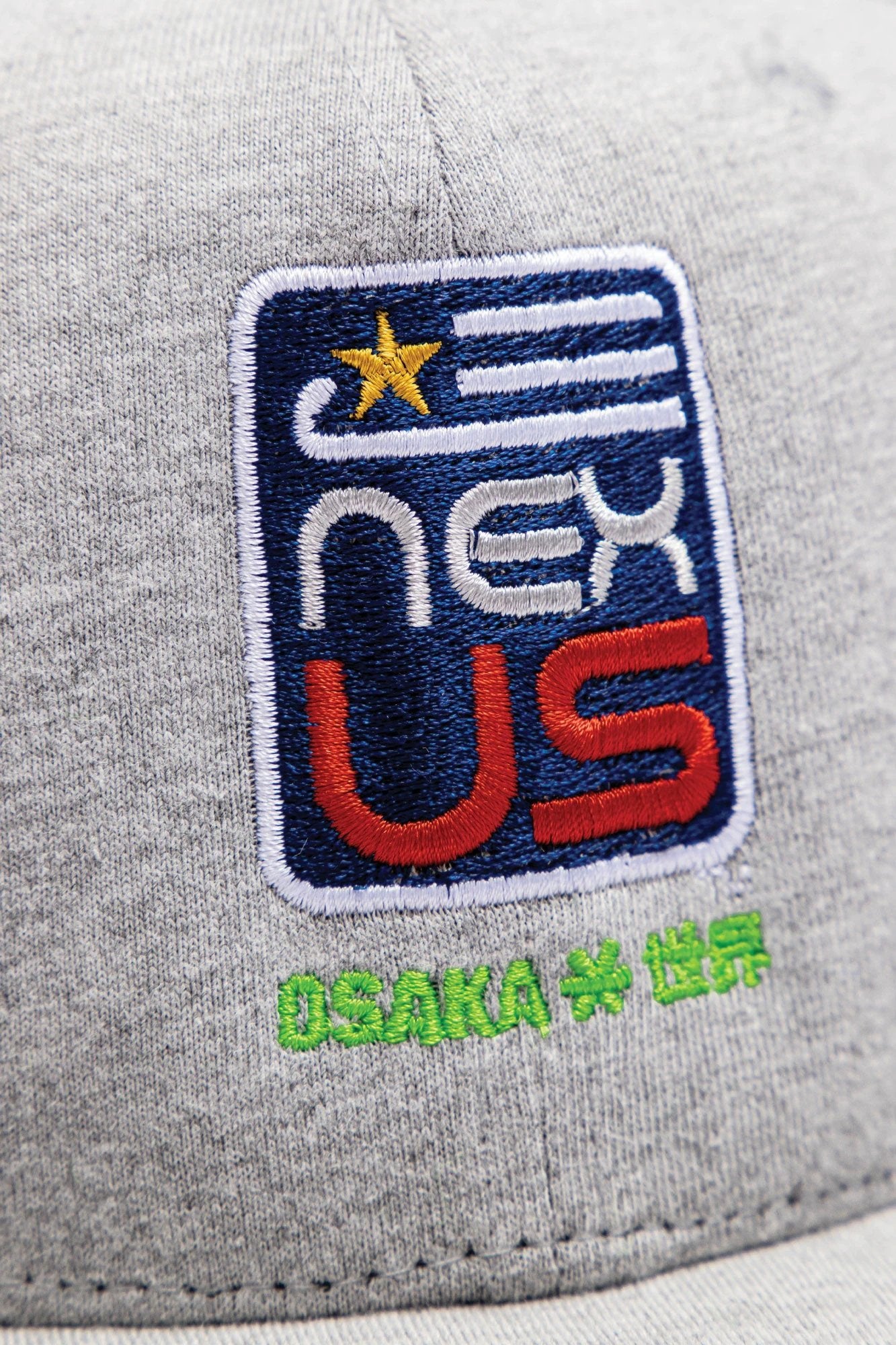 osaka-x-nexus-cap-trucker-regolabile-heather-grey image 4