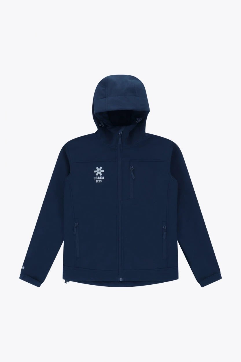 osaka-kids-softshell-giacca-con-cappuccio-blu-navy image 1