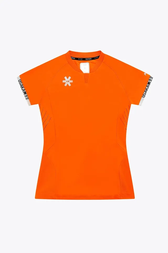 osaka-women-jersey-arancione-maglia-hockey-prato-donna image 1