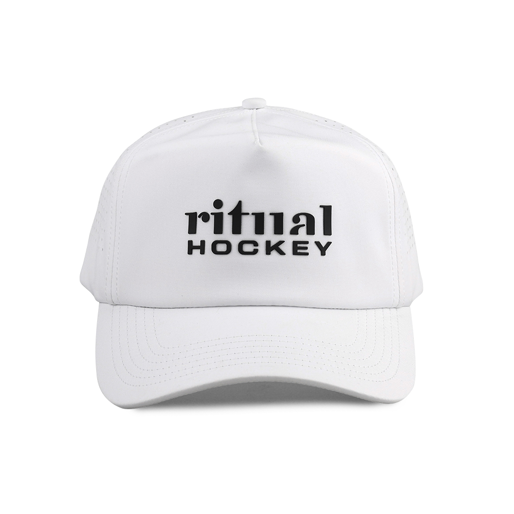 ritual-hockey-active-tech-cap-white-cappellino-sportivo-unisex image 7