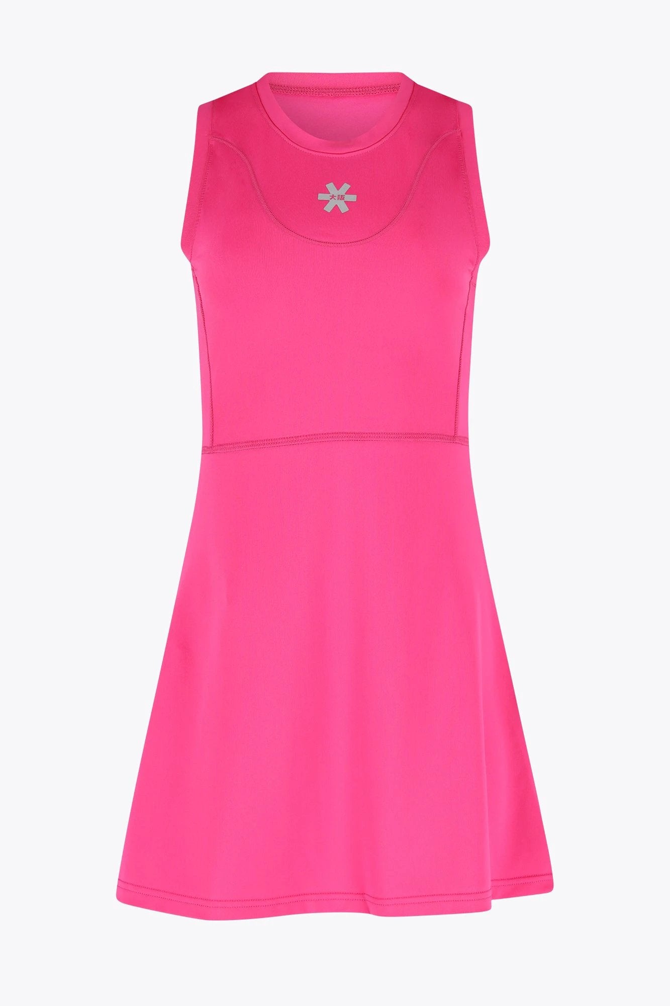 osaka-women-floucy-dress-electric-fuchsia image 1
