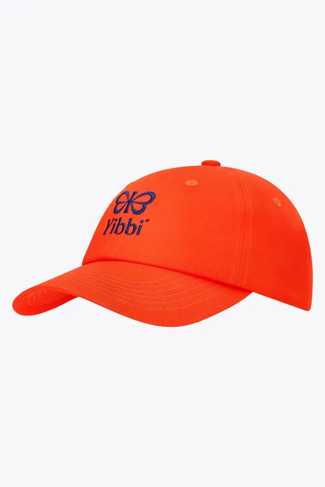 osaka-yibbi-twill-cap-bright-orange image 1