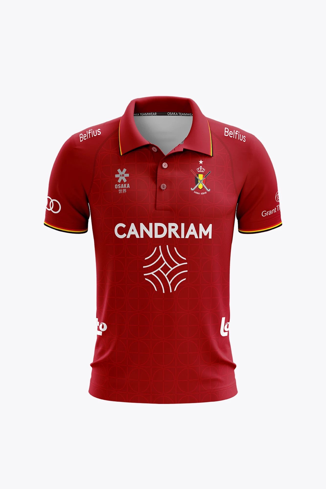 osaka-polo-jersey-uomo-belgio-ufficiale-rosso image 1