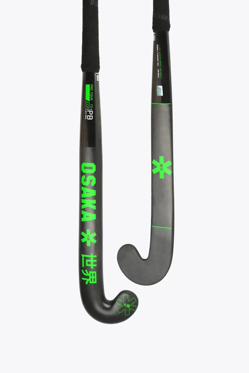 osaka-field-hockey-stick-pro-tour-70-pro-bow-iconic-black image 1