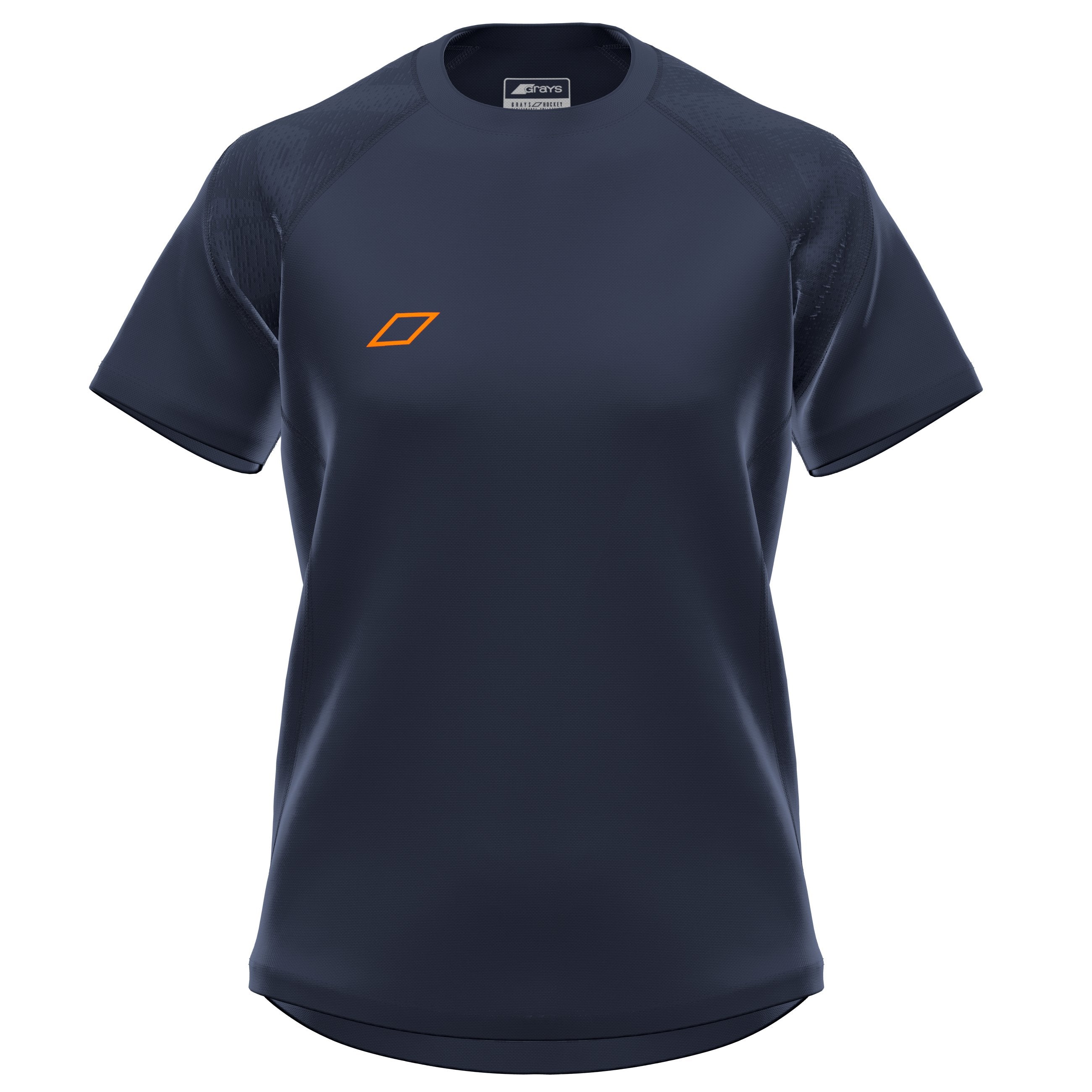 grays-performance-t-shirt-hockey-donna-a-maniche-corte-nera image 1