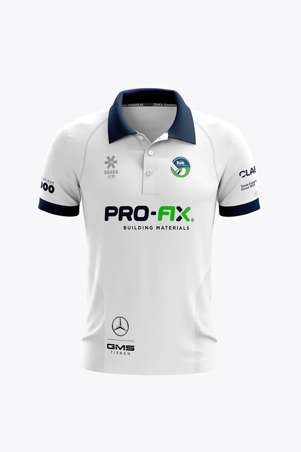 osaka-hoegaarden-women-polo-jersey-white image 1