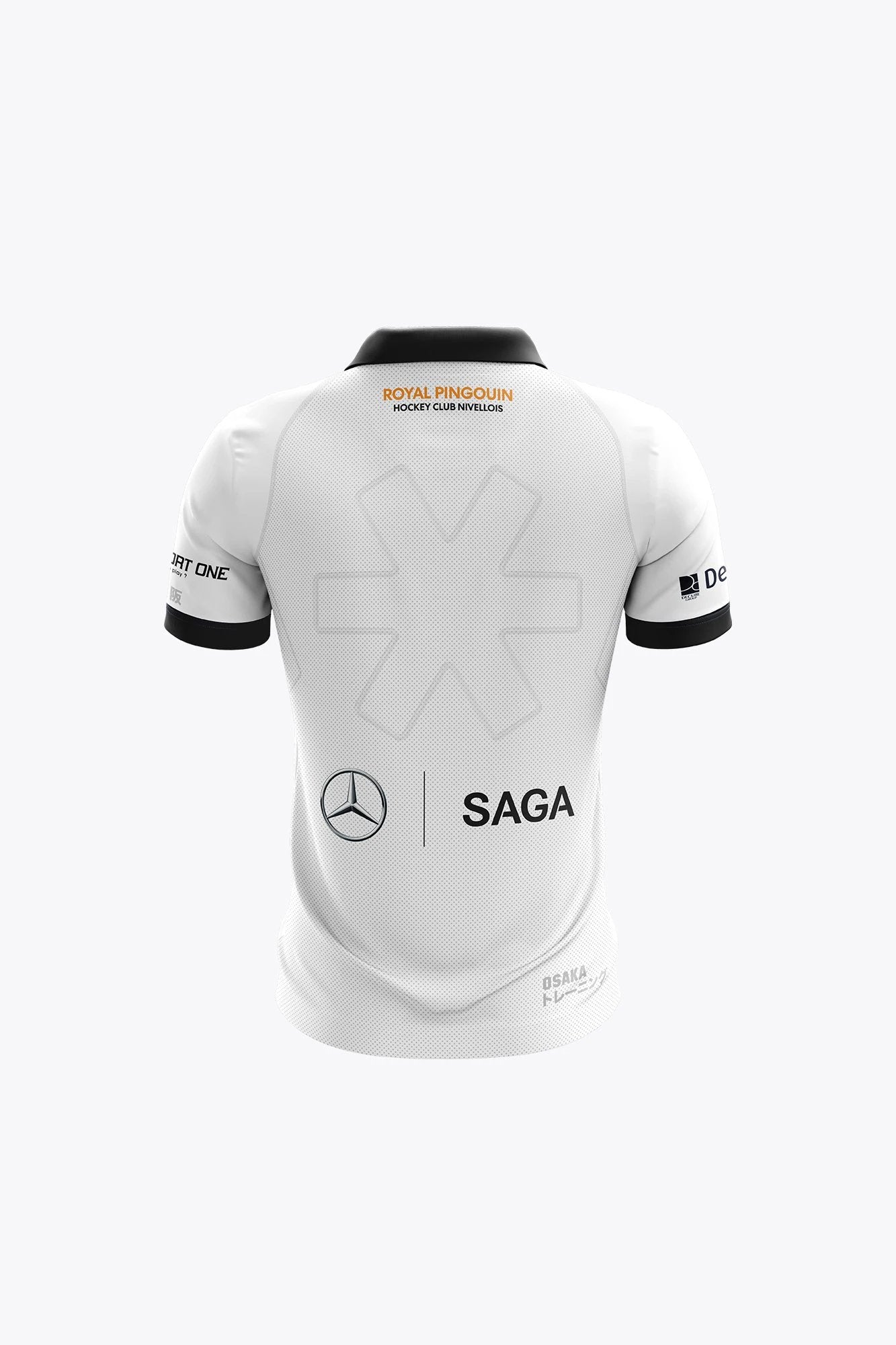 osaka-pingouin-kids-polo-jersey-hockey-white image 2
