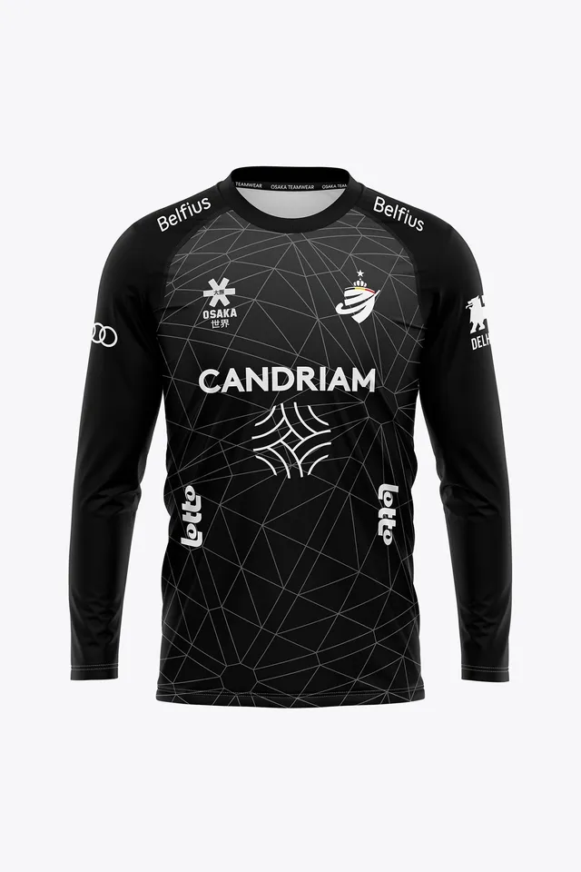 osaka-official-belgium-goal-keeper-tee-maniche-lunghe-2026-uomo-nero image 1
