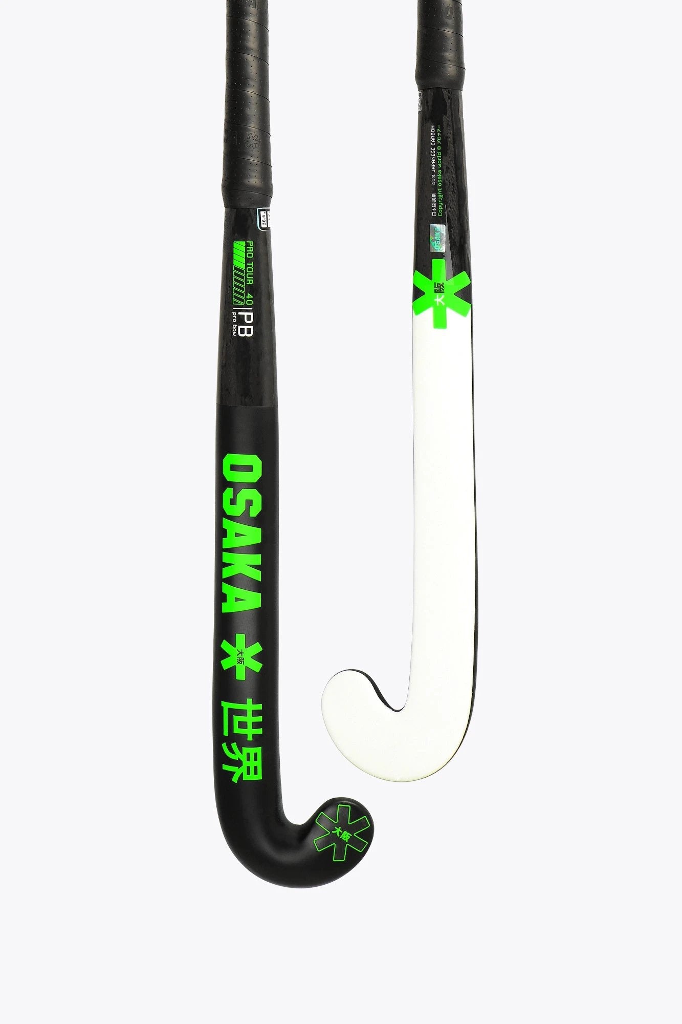 osaka-mazza-hockey-pro-tour-40-pro-bow-ltd-white-iconic-black image 1