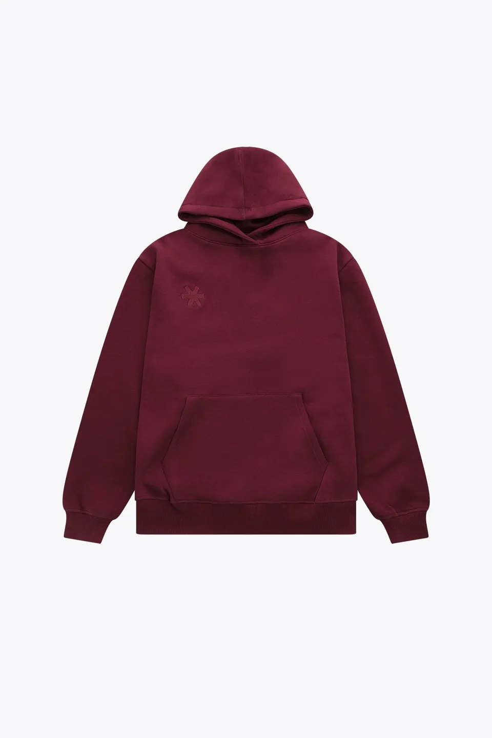 osaka-kids-hoodie-basic-felpa-bambino-bordeaux image 1