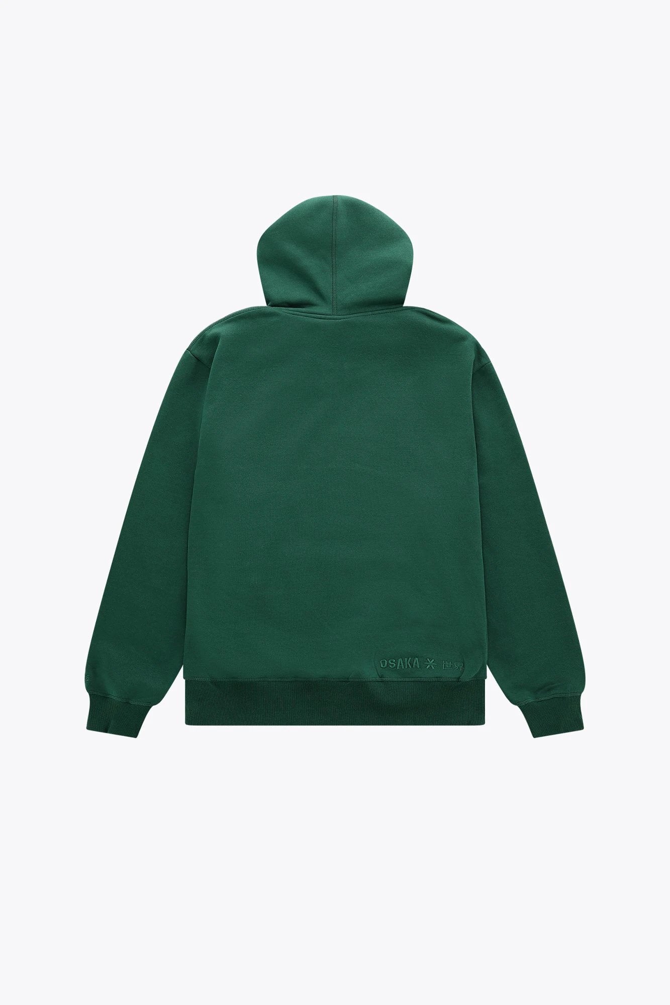 osaka-felpa-cappuccio-basic-bambino-dark-green image 2