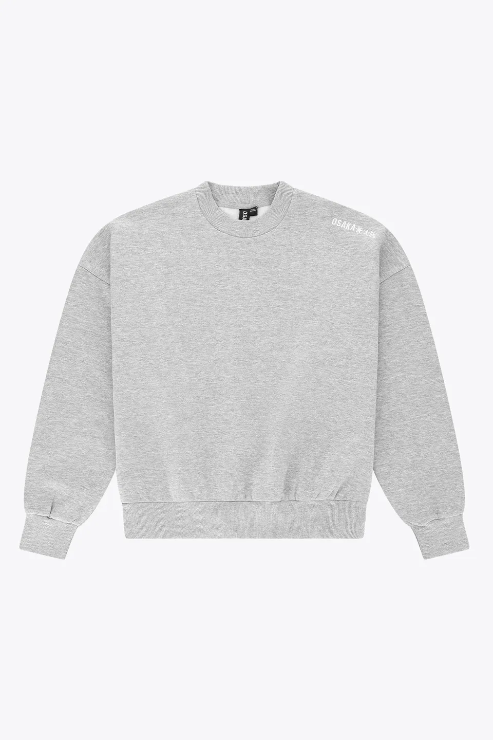 osaka-men-boxy-sweater-felpa-heather-grey image 1