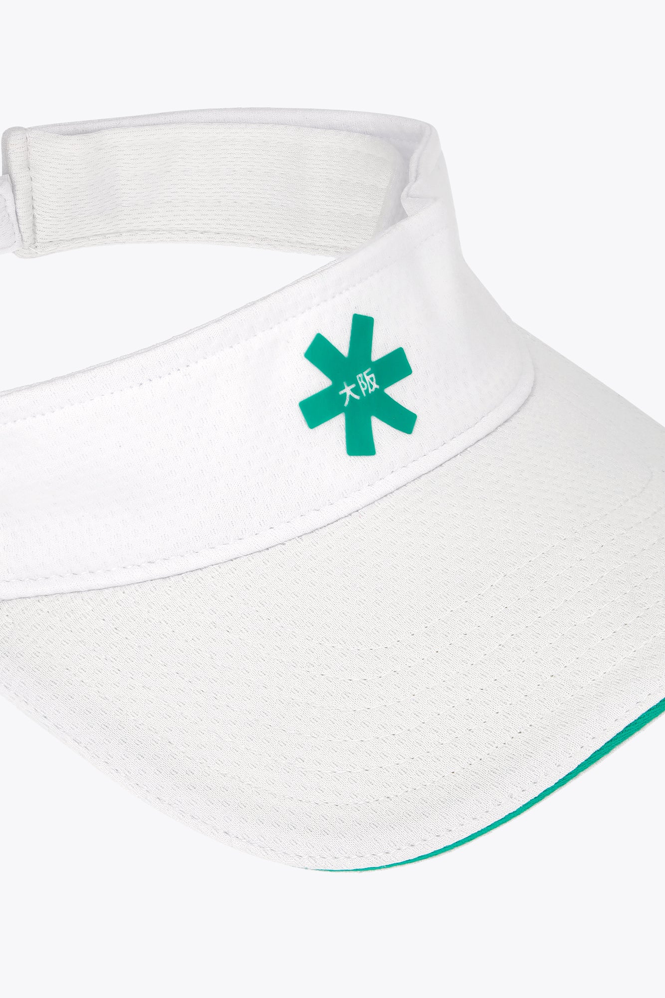 osaka-visiera-sportiva-white-green image 4