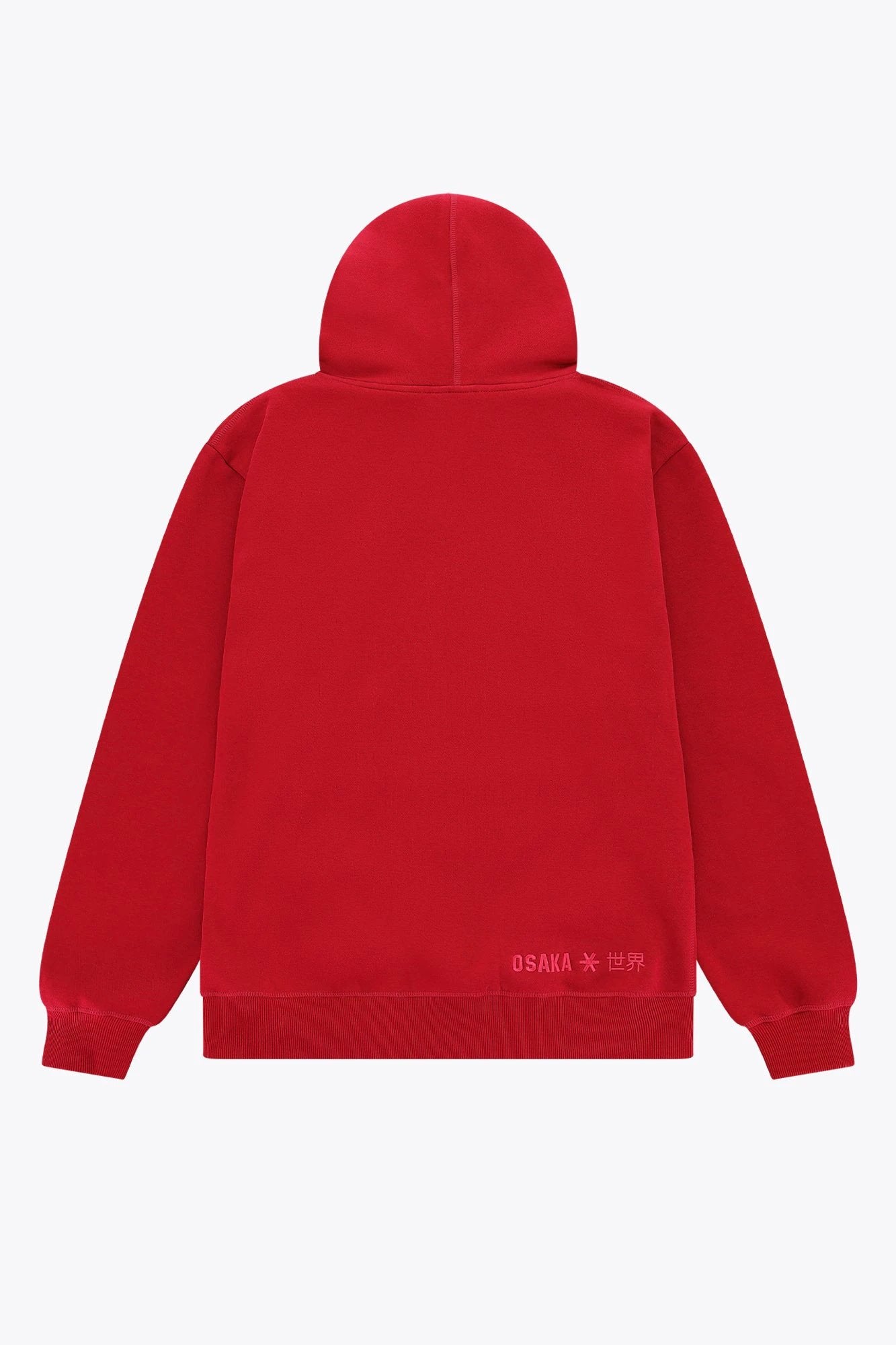 osaka-hoodie-basic-unisex-red image 2