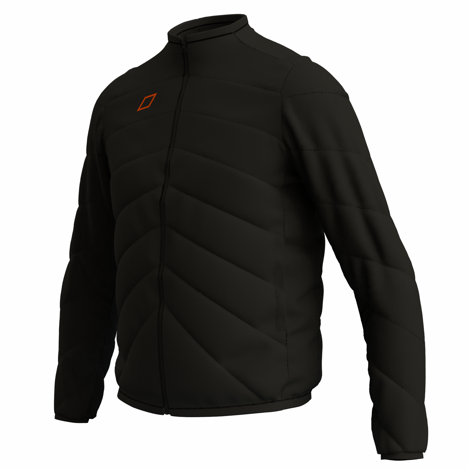 grays-performance-full-zip-jacket-giacca-imbottita-hockey-prato-nero-navy image 3