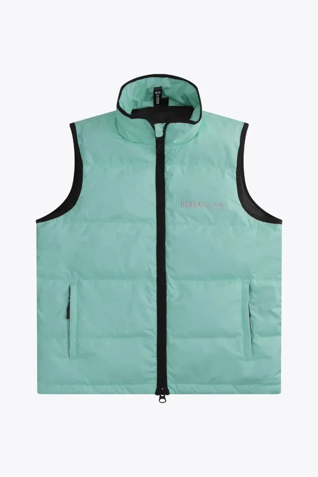 osaka-women-padded-gilet-smanicato-imbottito-donna-green image 1