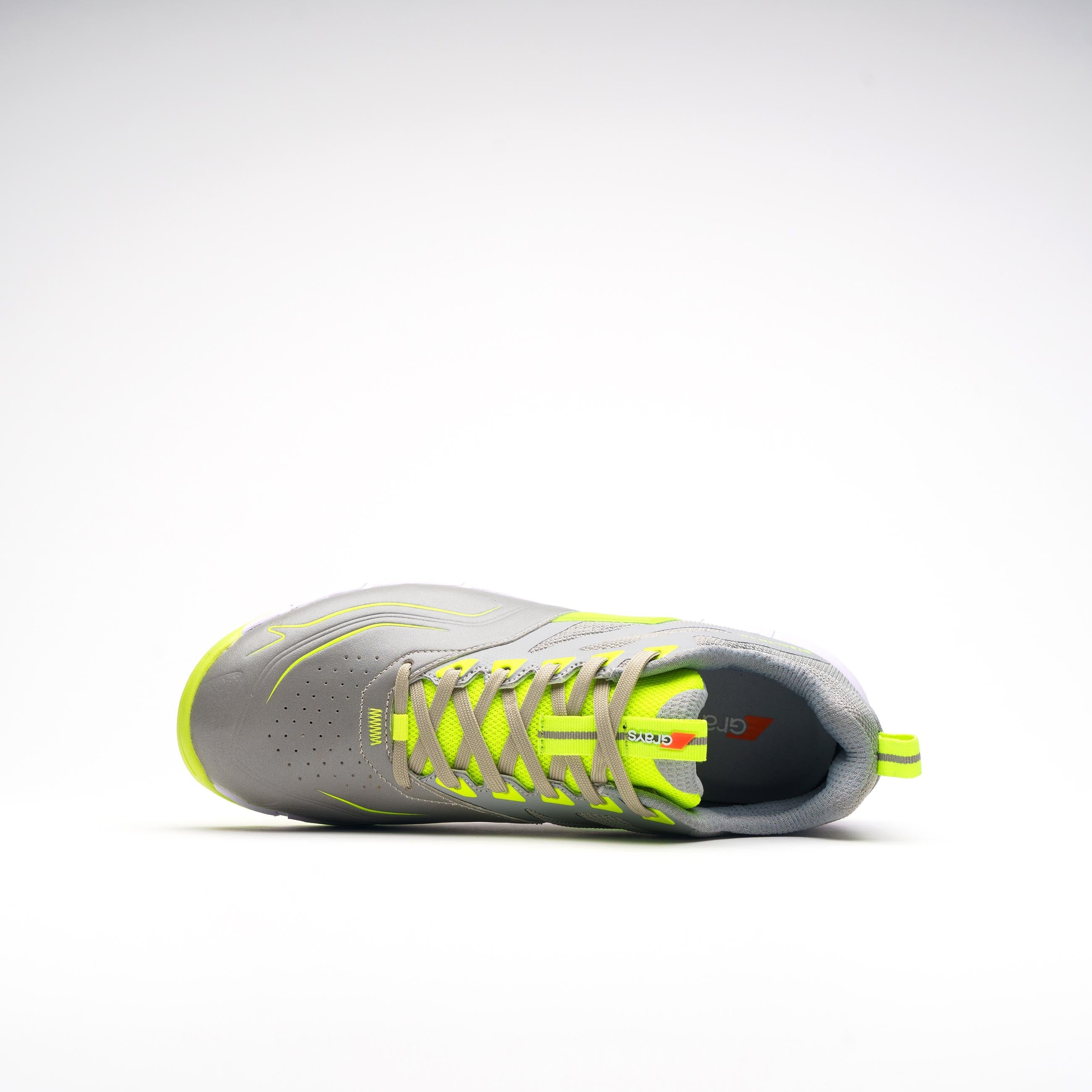 grays-stealth-junior-scarpa-hockey-grigio-fluo-yellow image 8