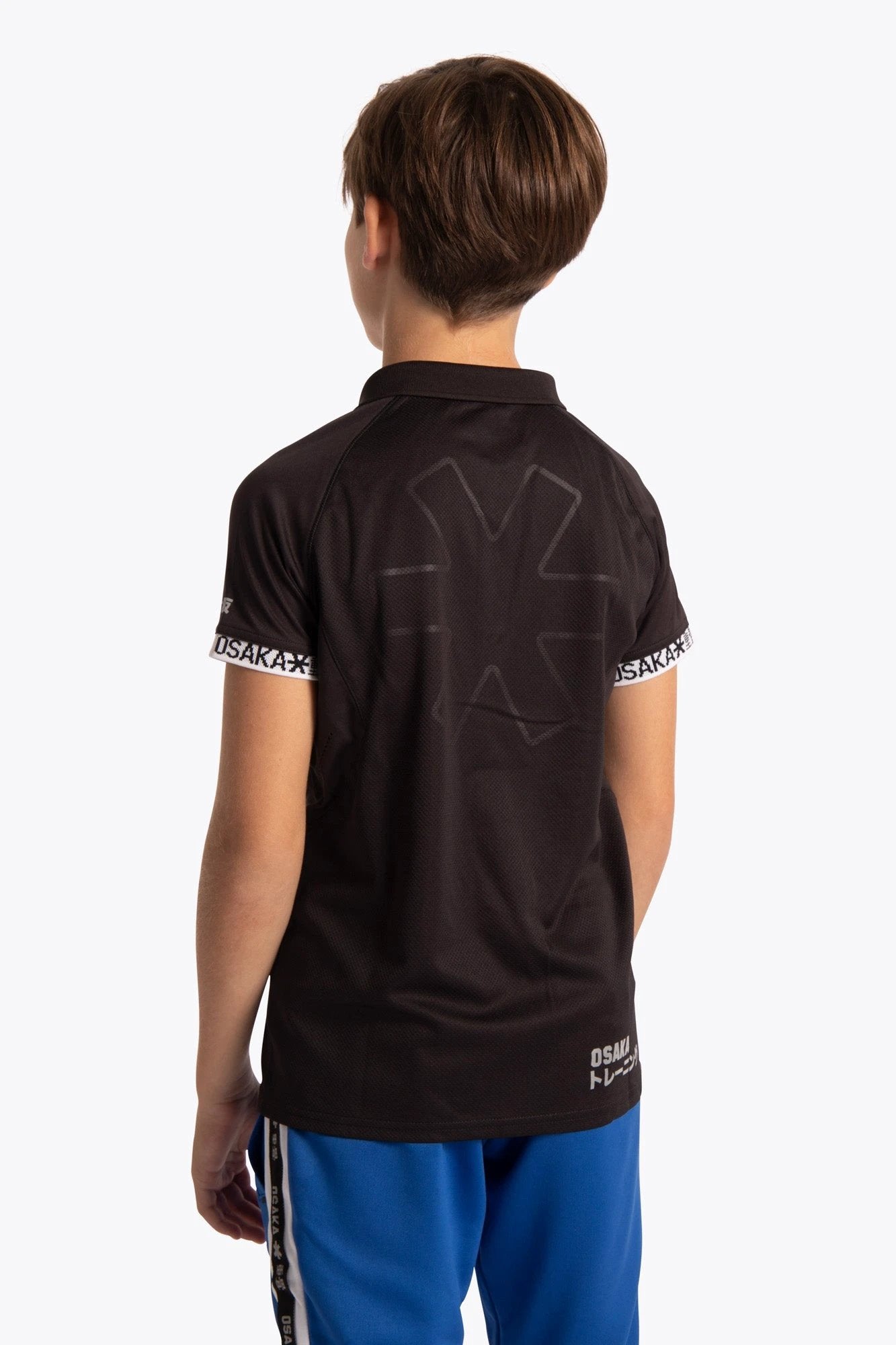 osaka-kids-polo-jersey-black image 5