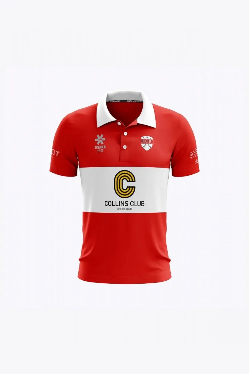 osaka-hc-knokke-kids-polo-jersey-home-retro-edition-rosso image 1