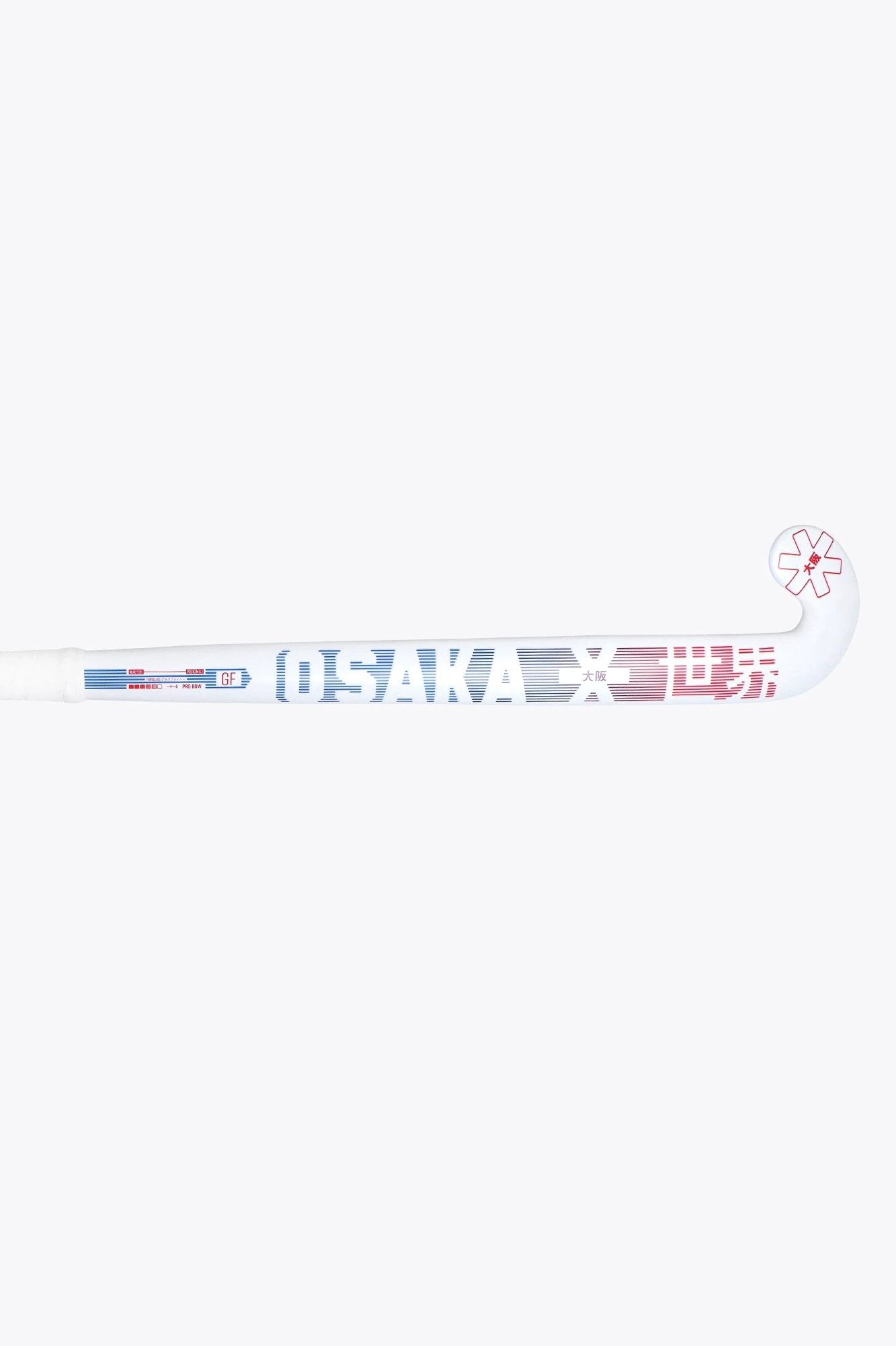 osaka-indoor-hockey-stick-vision-gf-pro-bow-x-stecca-indoor-white image 2