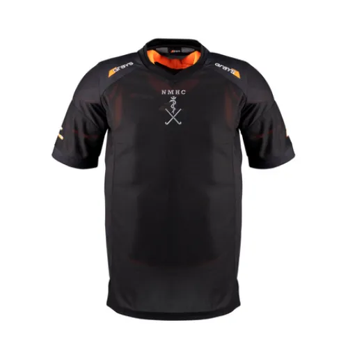 grays-elite-pro-maglia-portiere-hockey-manica-corta-nero-newcastle-medics-senior image 1