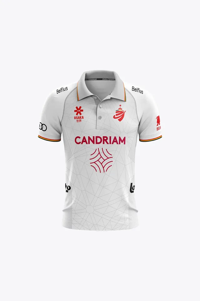 osaka-belgium-kids-polo-jersey-2026-bambino-white image 1