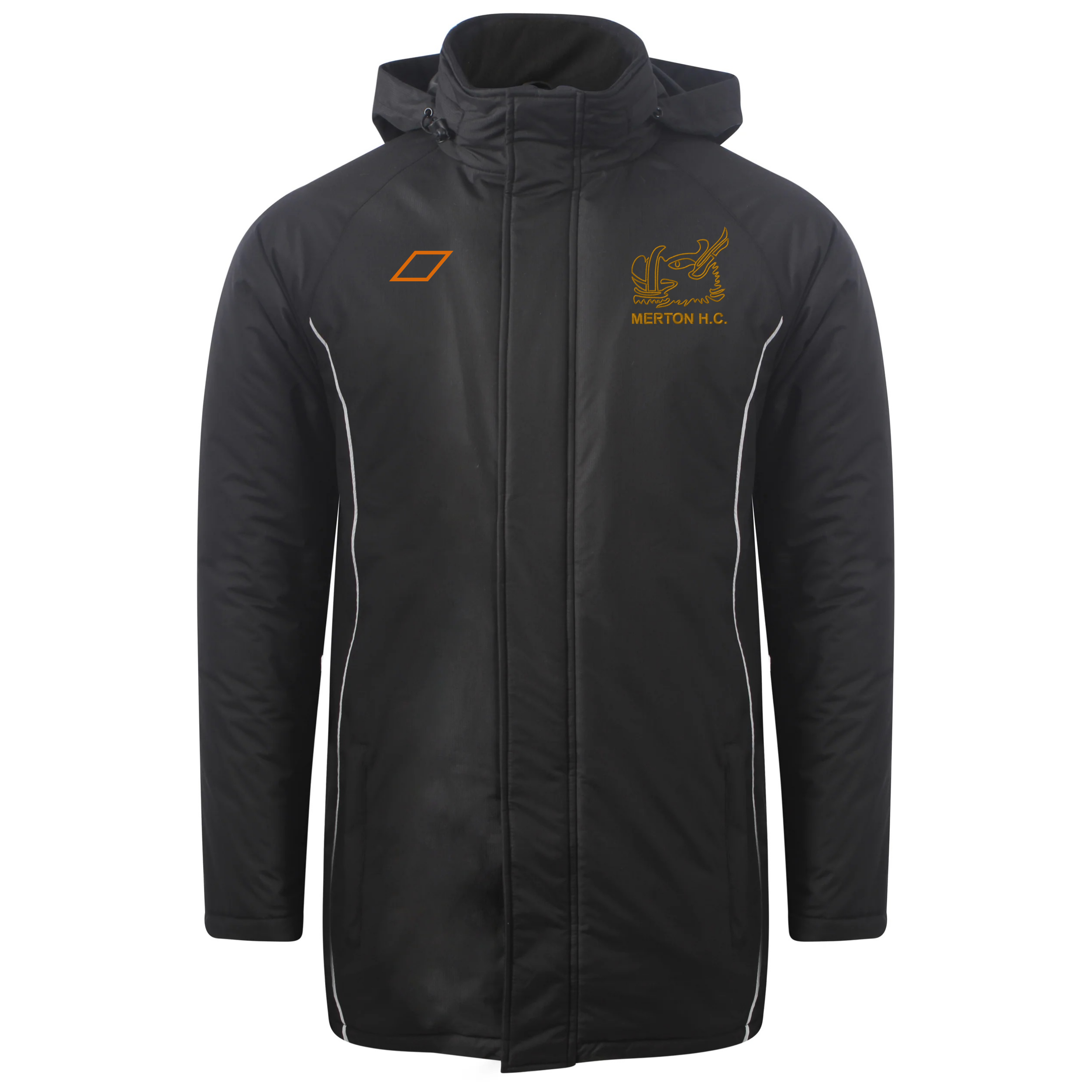 grays-stadium-jacket-merton-hc-senior-nero-argento image 1