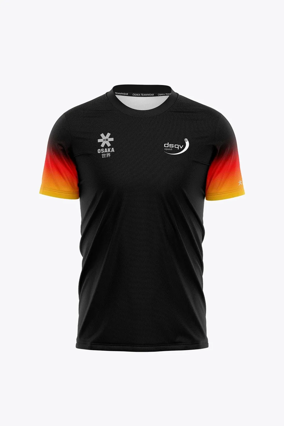 osaka-official-germany-women-mesh-tee-maglia-donna-nero image 1