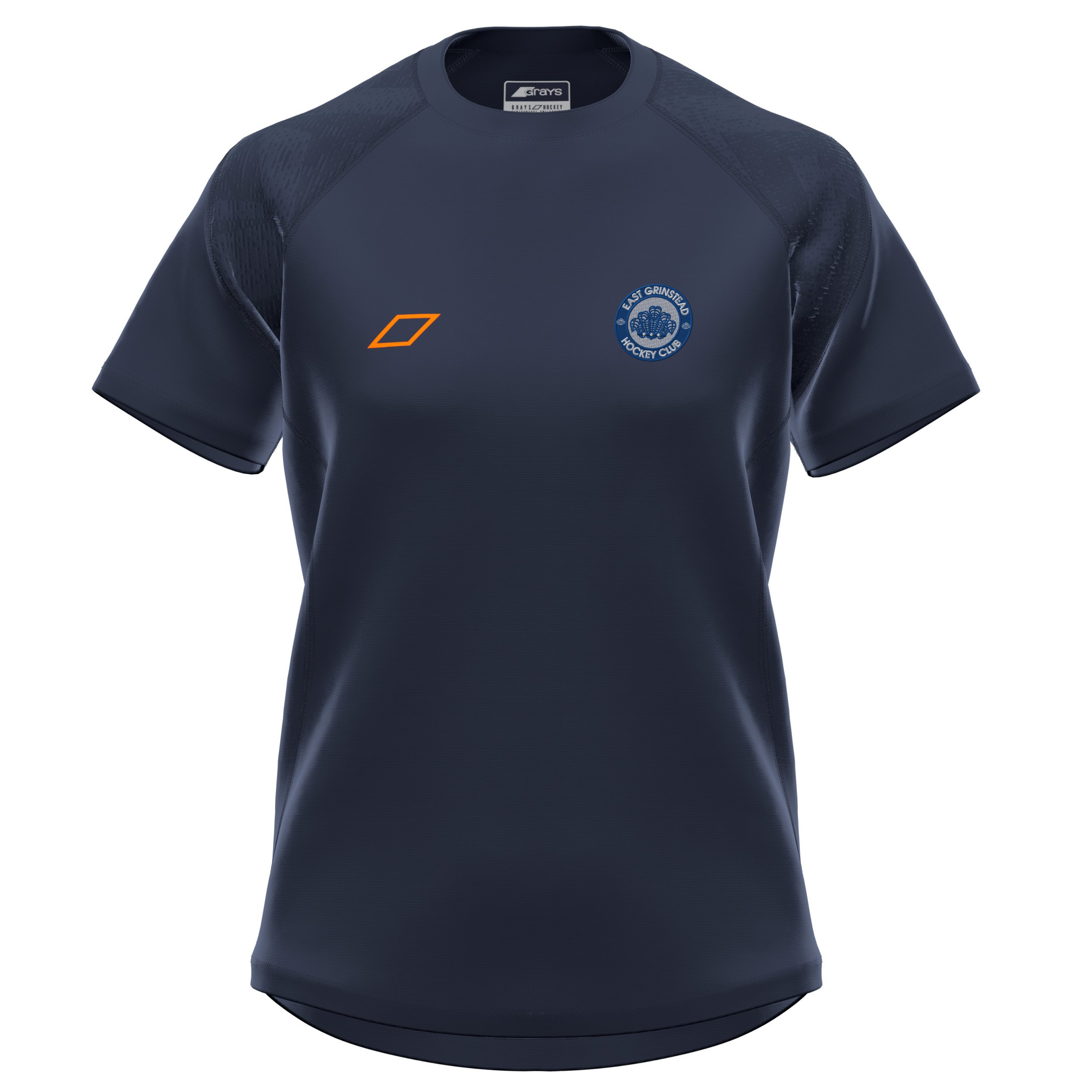 grays-east-grinstead-hc-maglia-gts-manica-corta-blu-navy-donna image 1
