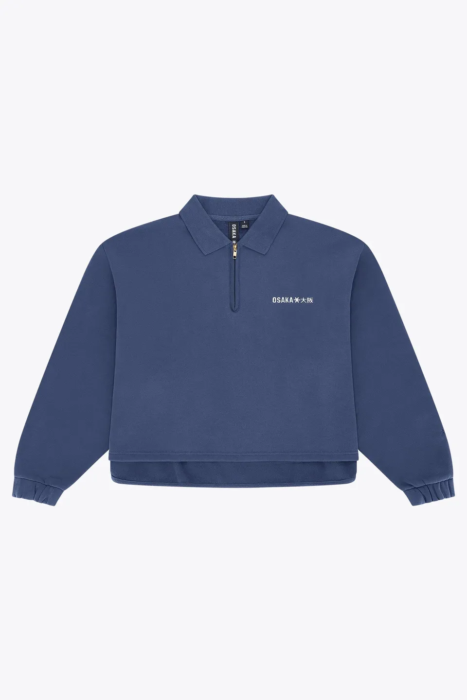 osaka-women-polo-zip-sweater-olympian image 1