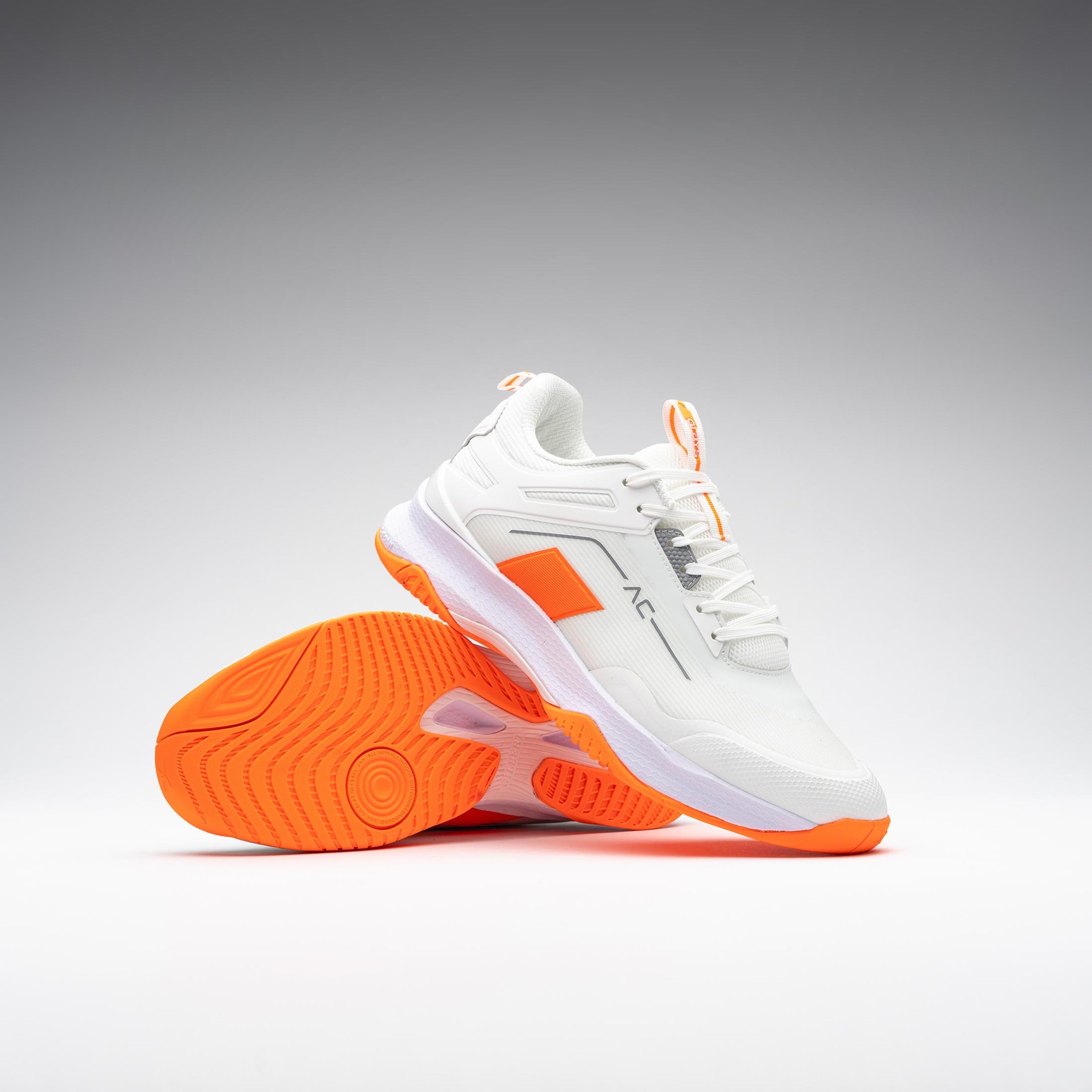 grays-ac10-scarpe-hockey-indoor-white-orange image 1