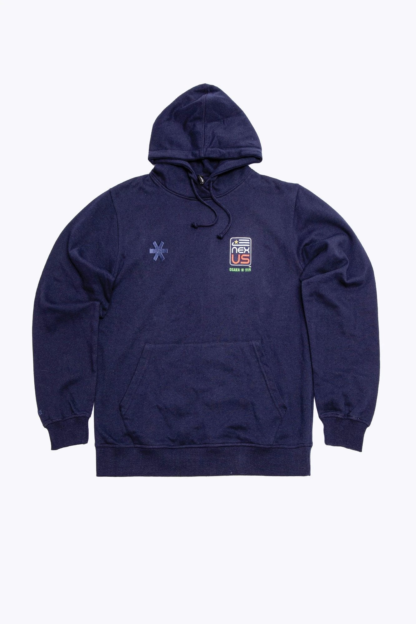 osaka-x-nexus-hoodie-felpa-con-cappuccio-navy image 1