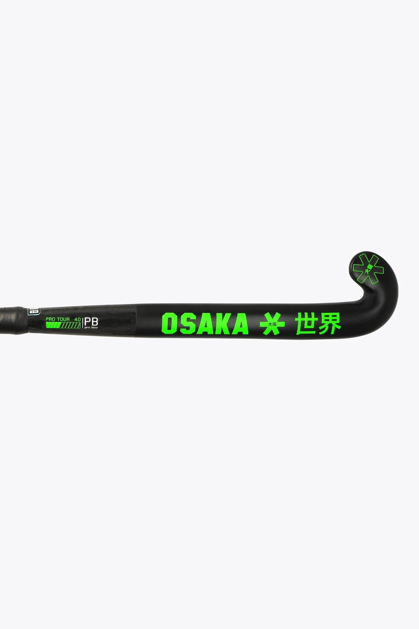 osaka-mazza-hockey-pro-tour-40-pro-bow-ltd-white-iconic-black image 2