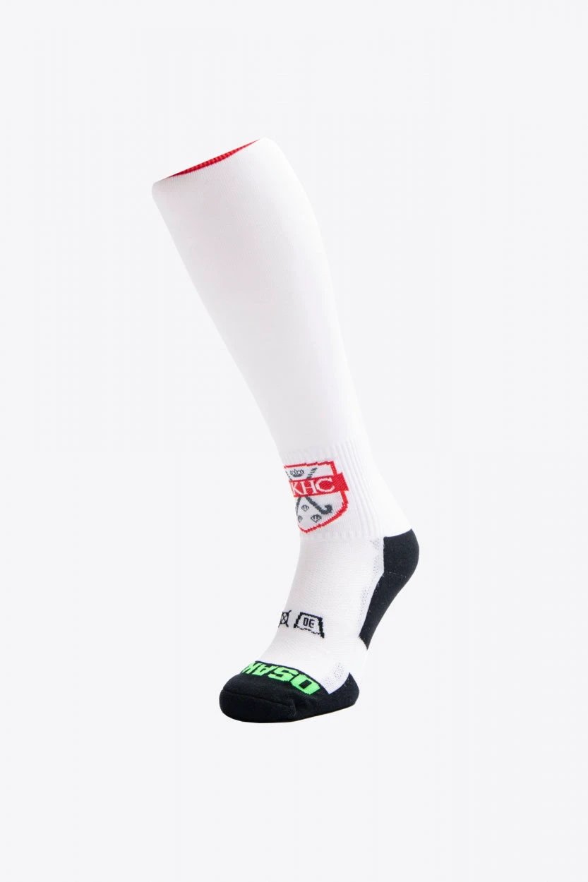 osaka-hc-knokke-field-hockey-socks-calze-hockey-white image 1