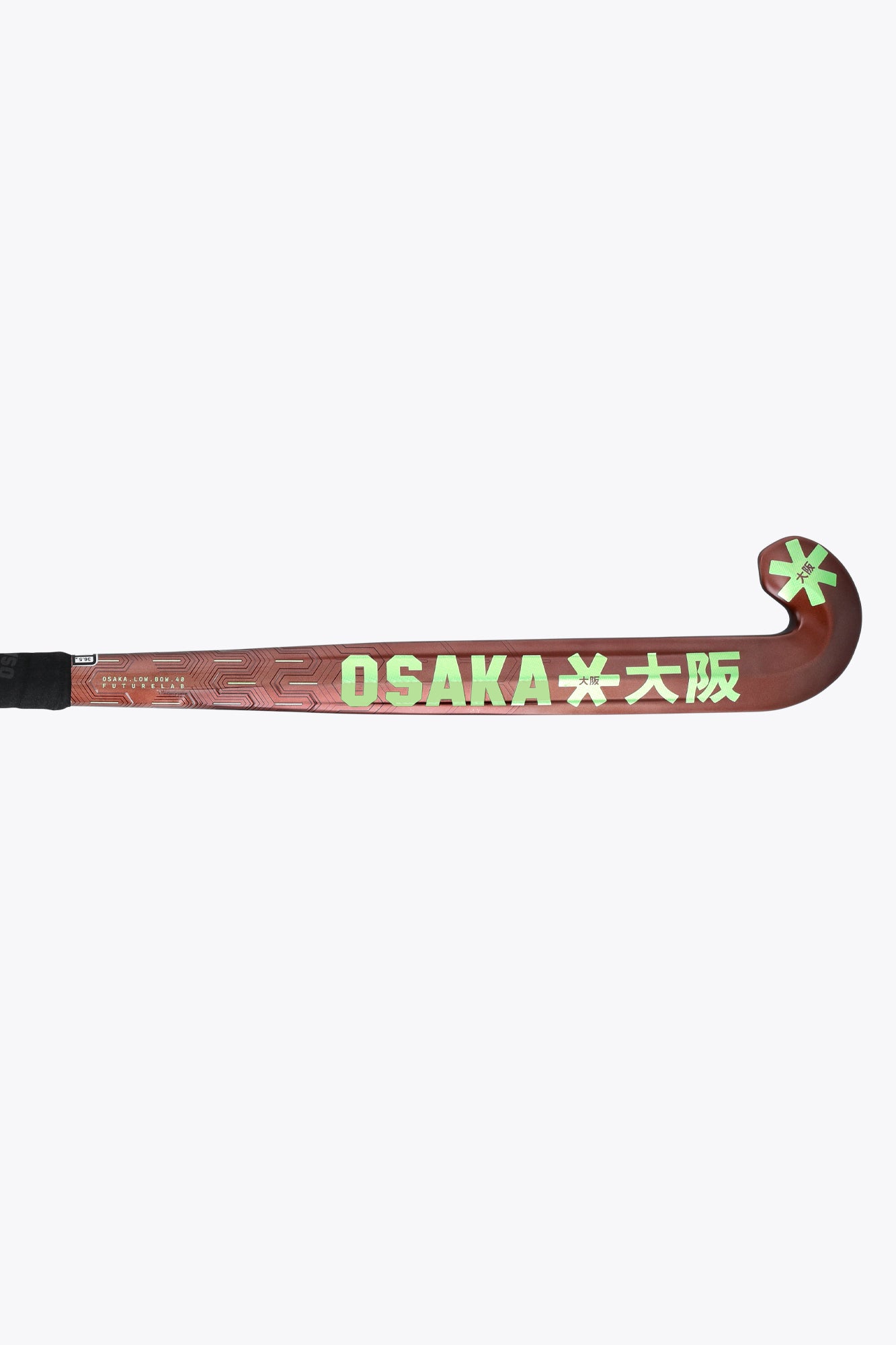 osaka-futurelab-low-bow-40-bastone-hockey-prato-green-ash image 4