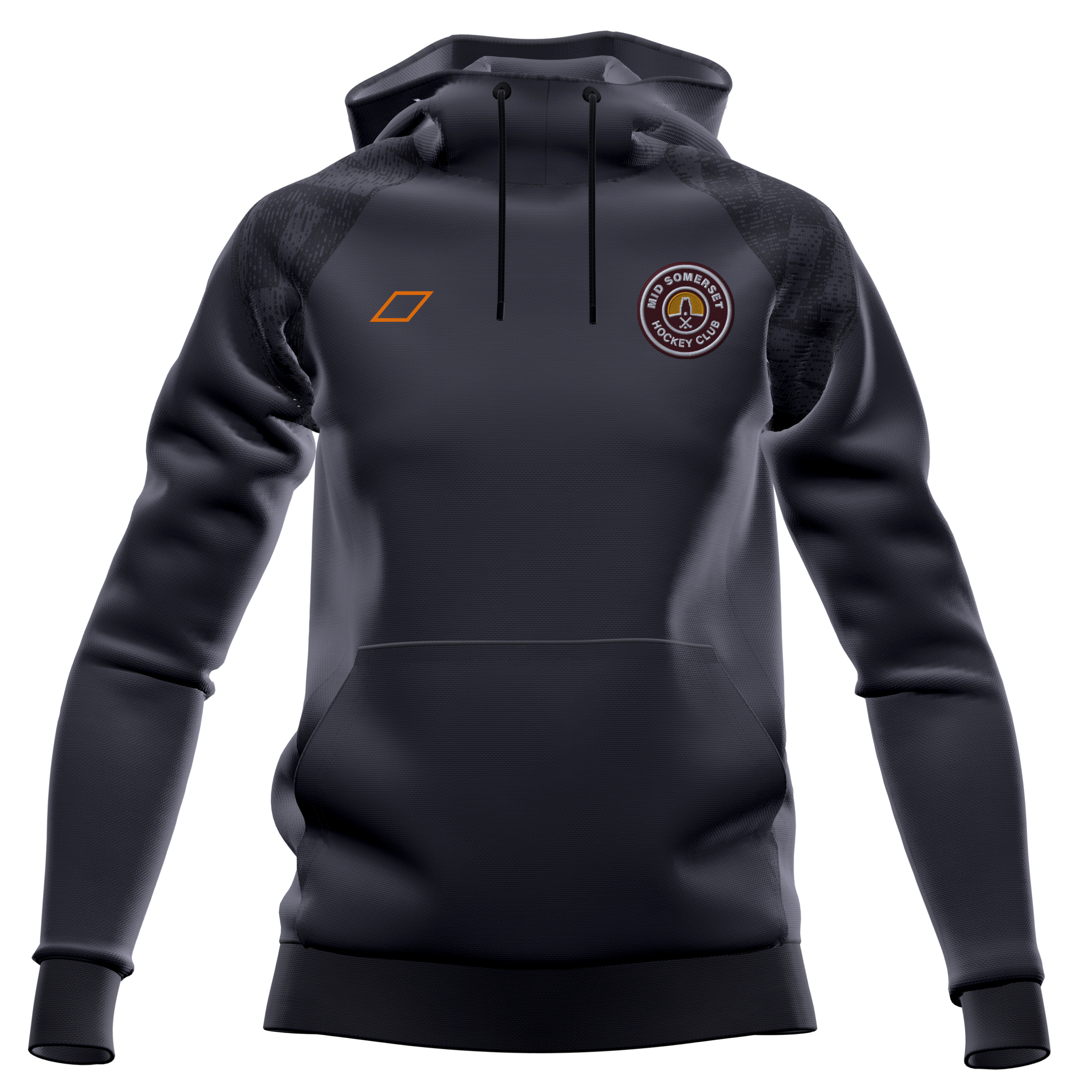 grays-mid-somerset-gts-felpa-hoodie-donna-nero-hockey image 2