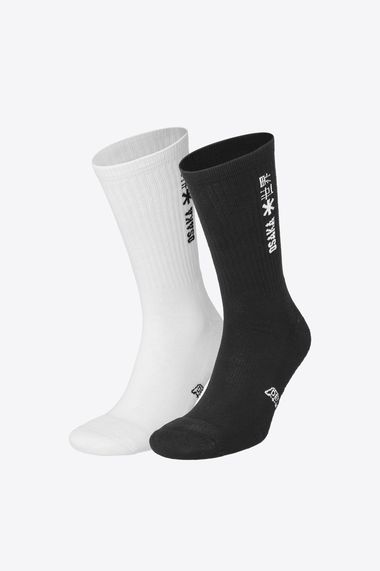 osaka-duo-pack-calzini-sportivi-nero-bianco image 1