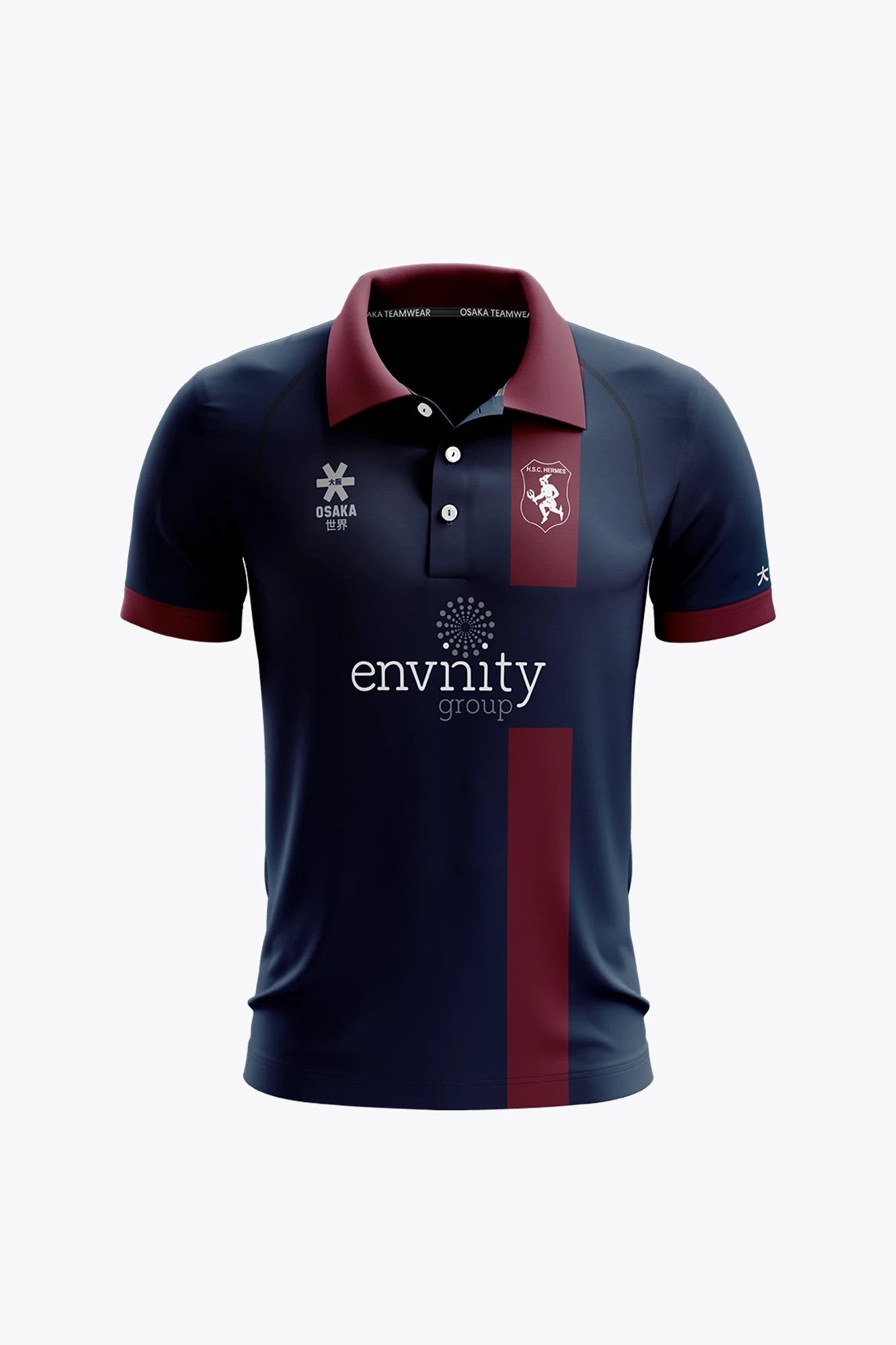 osaka-hermes-men-polo-jersey-polo-uomo-navy-burgundy image 1