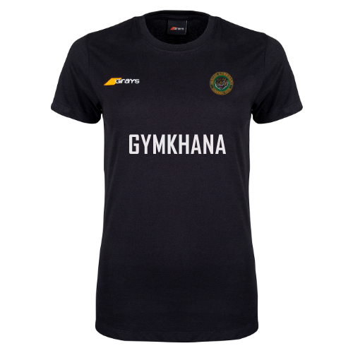 grays-tangent-tee-donna-indian-gymkhana-london-1916-t-shirt-nera image 1