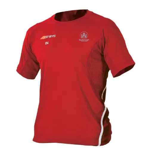 grays-g650-maglia-hockey-marlborough-hc-uomo-rosso-bianco image 1